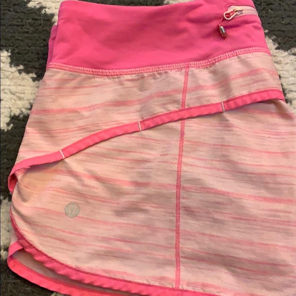 Lululemon speed shorts
